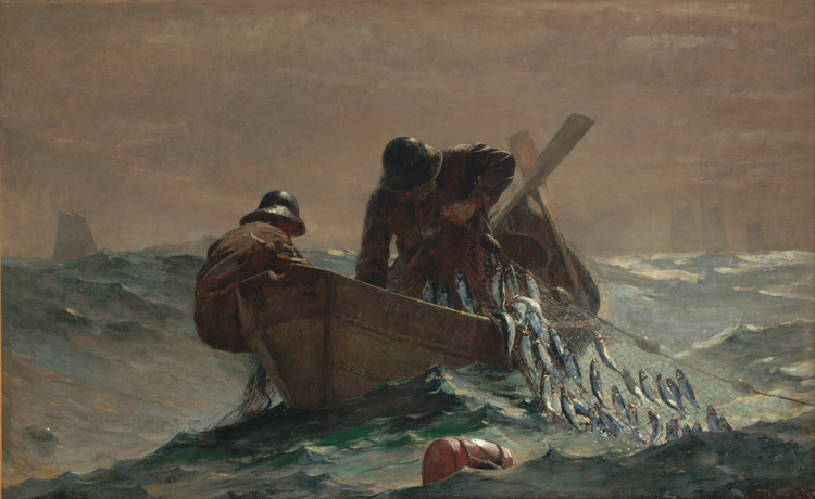 Winslow Homer The Herring Net (mk43)